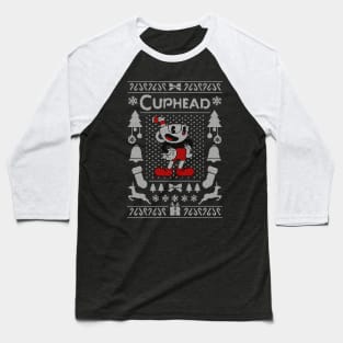 Ugly Sweater / Cuphead Baseball T-Shirt